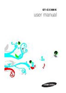 Samsung Champ manual. Camera Instructions.